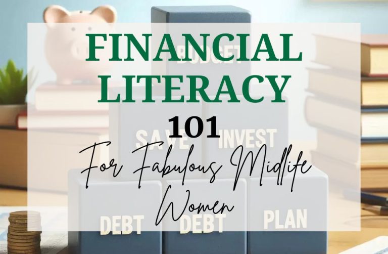 financial literacy title card overlay image of building blocks