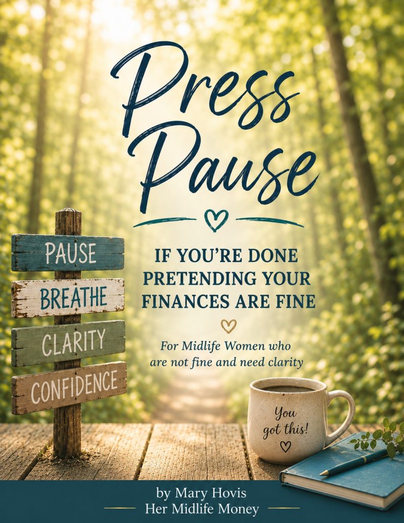 cover of press pause workbook